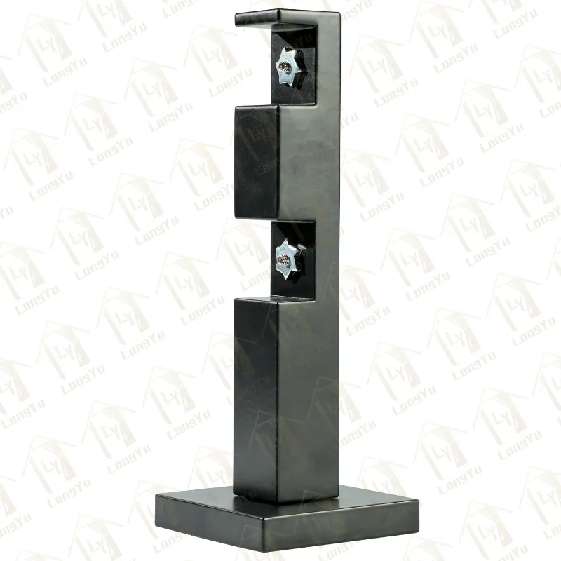 Soporte de riel de cortina doble